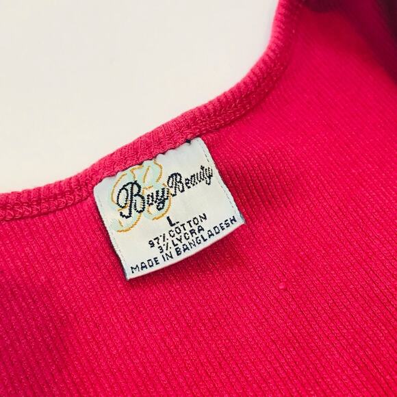 Amethyst Jeans Ribbed Tank - Picture 2 of 3